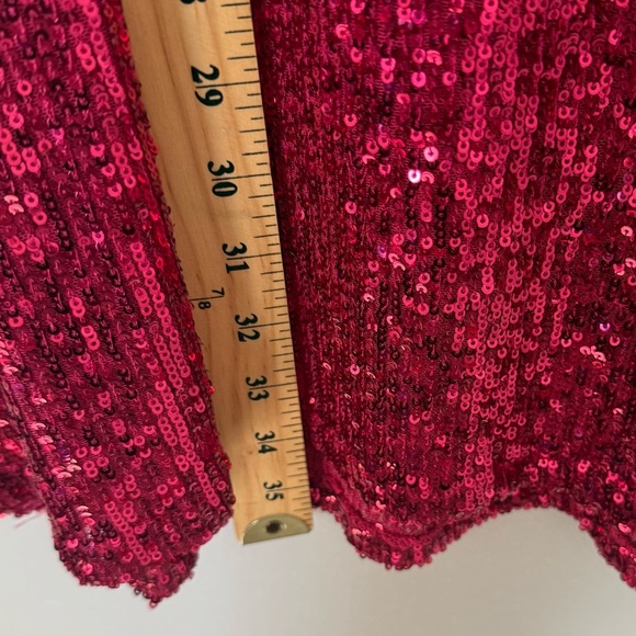 Cable & Gauge Women's Sparkling Pink Mini Dress - Picture 10 of 10